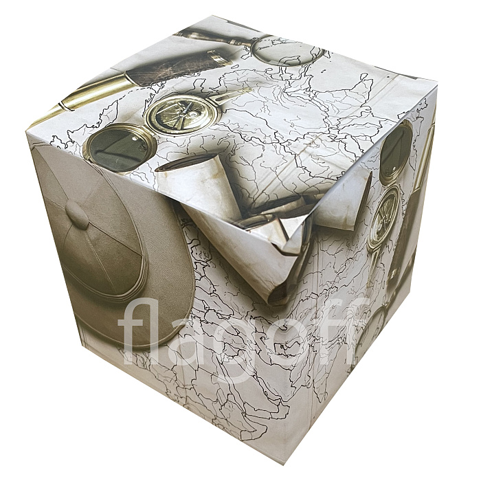 картинка Коробка подарочная для кружки Исследователь, мелованный картон